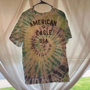American eagle oversized tye-died tshirt - unisex